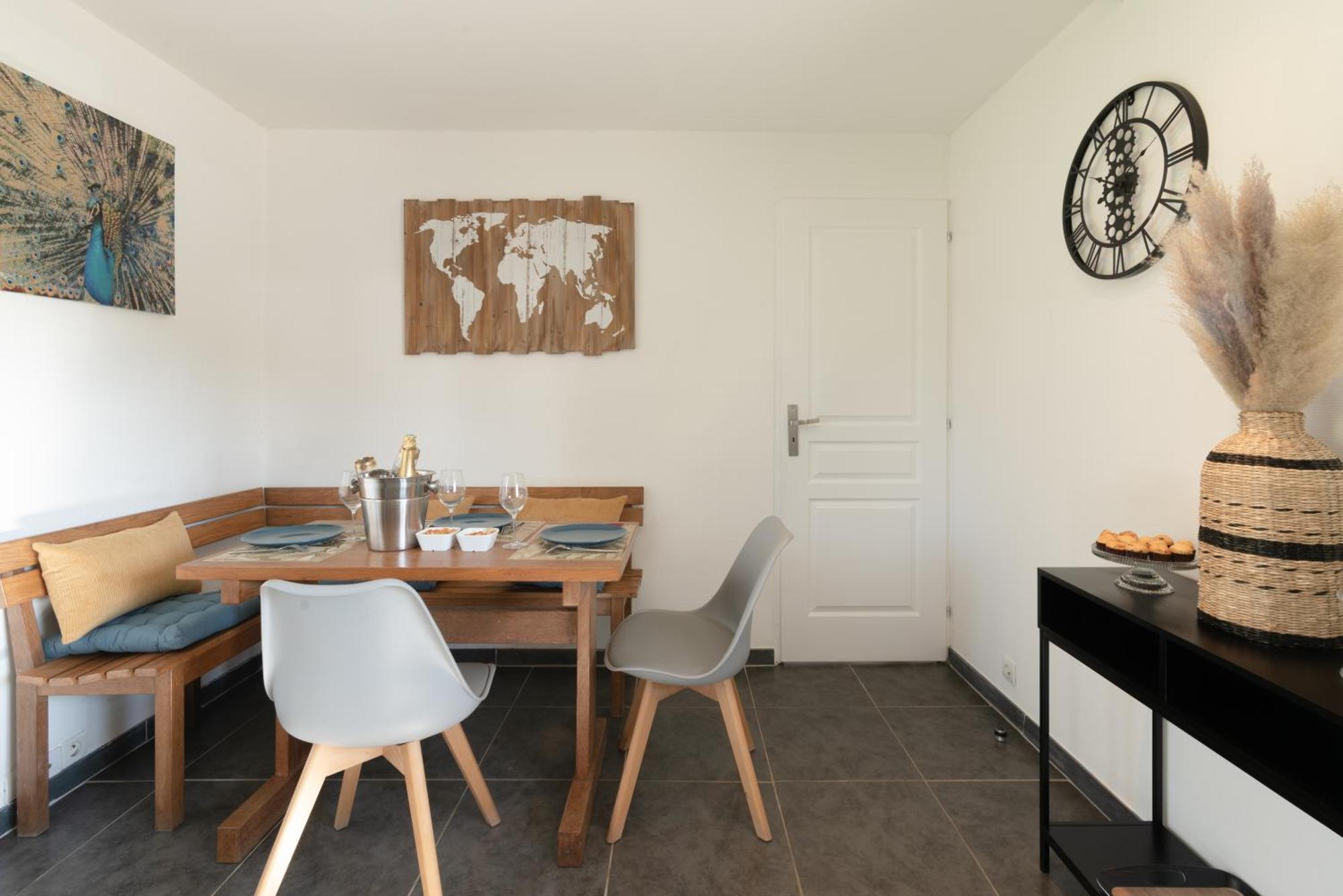 Appartement La Baule Pornichet Terrasse - Cuisine - Calme - Wifi - Parking Gratuit Eksteriør bilde