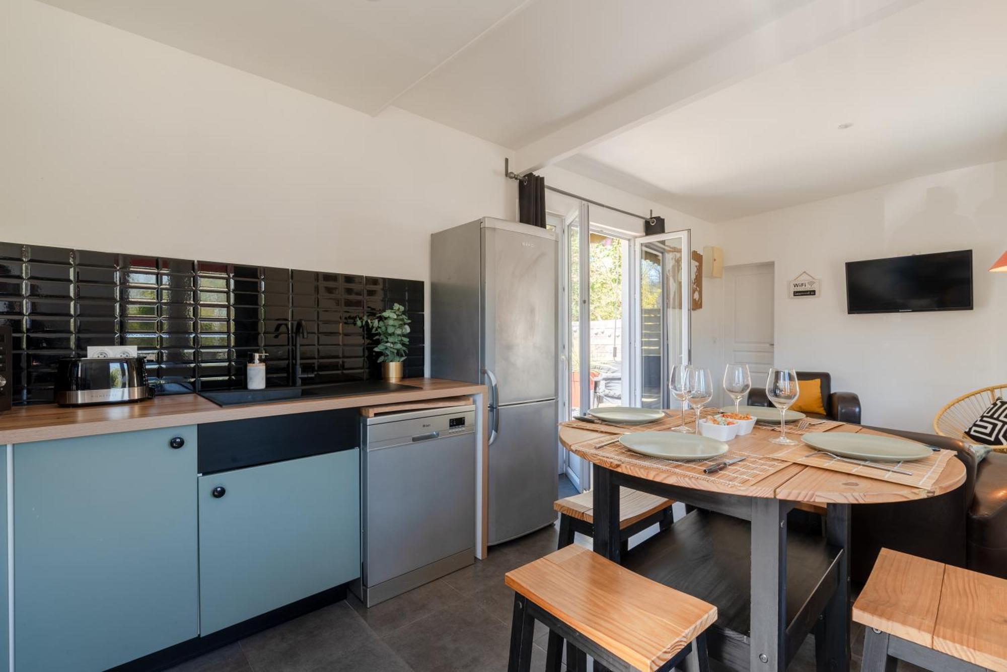 Appartement La Baule Pornichet Terrasse - Cuisine - Calme - Wifi - Parking Gratuit Eksteriør bilde