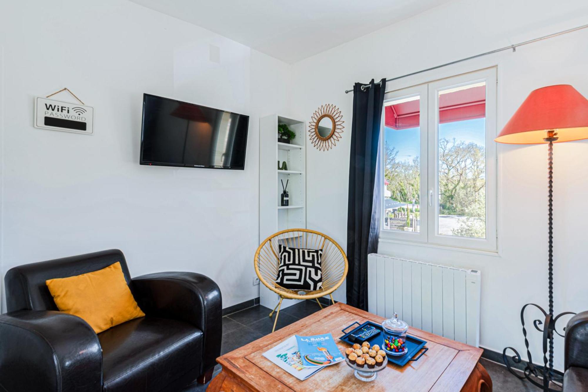 Appartement La Baule Pornichet Terrasse - Cuisine - Calme - Wifi - Parking Gratuit Eksteriør bilde