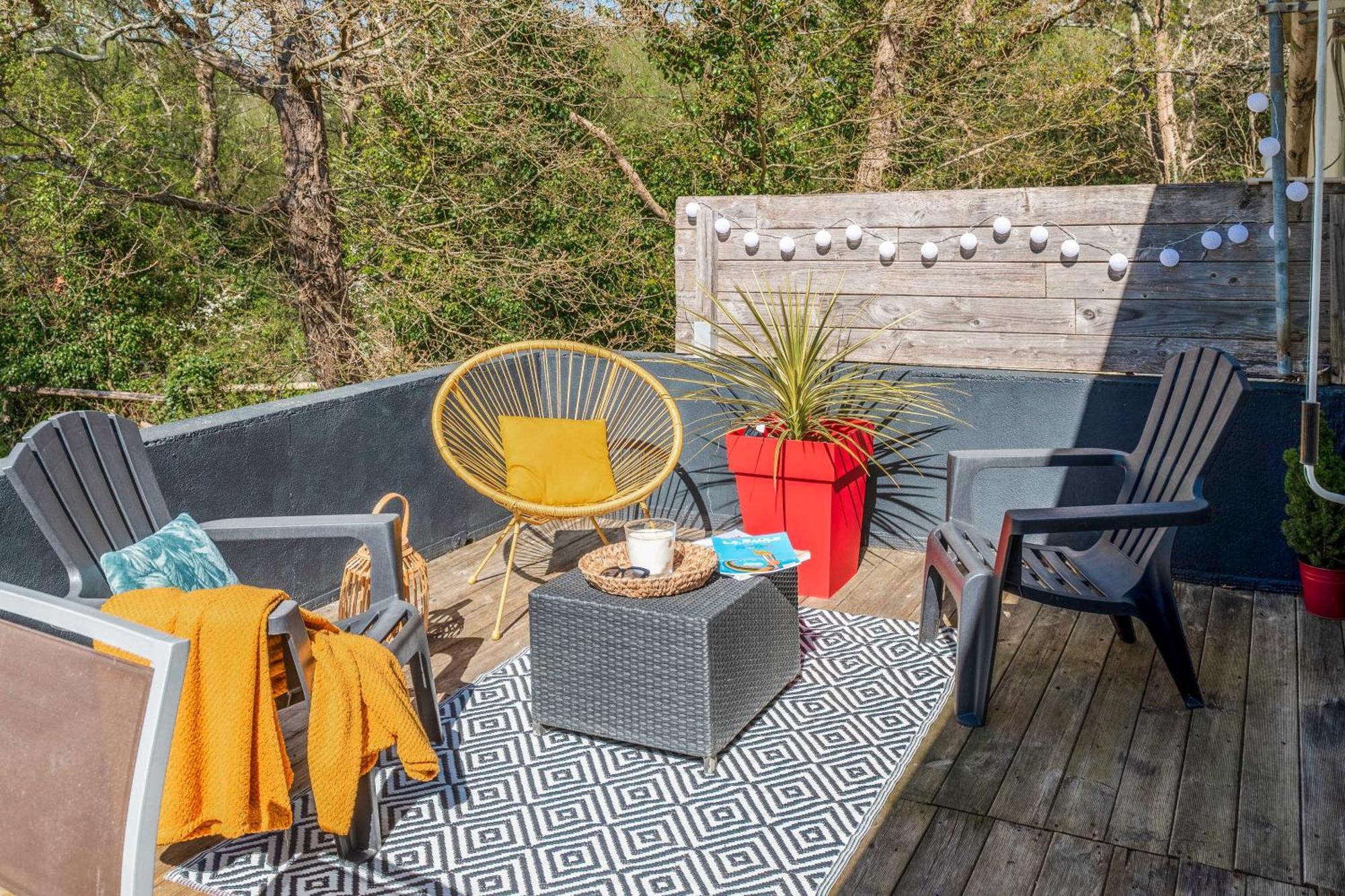 Appartement La Baule Pornichet Terrasse - Cuisine - Calme - Wifi - Parking Gratuit Eksteriør bilde