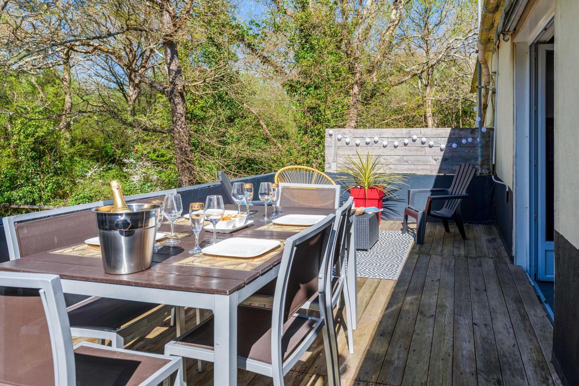 Appartement La Baule Pornichet Terrasse - Cuisine - Calme - Wifi - Parking Gratuit Eksteriør bilde