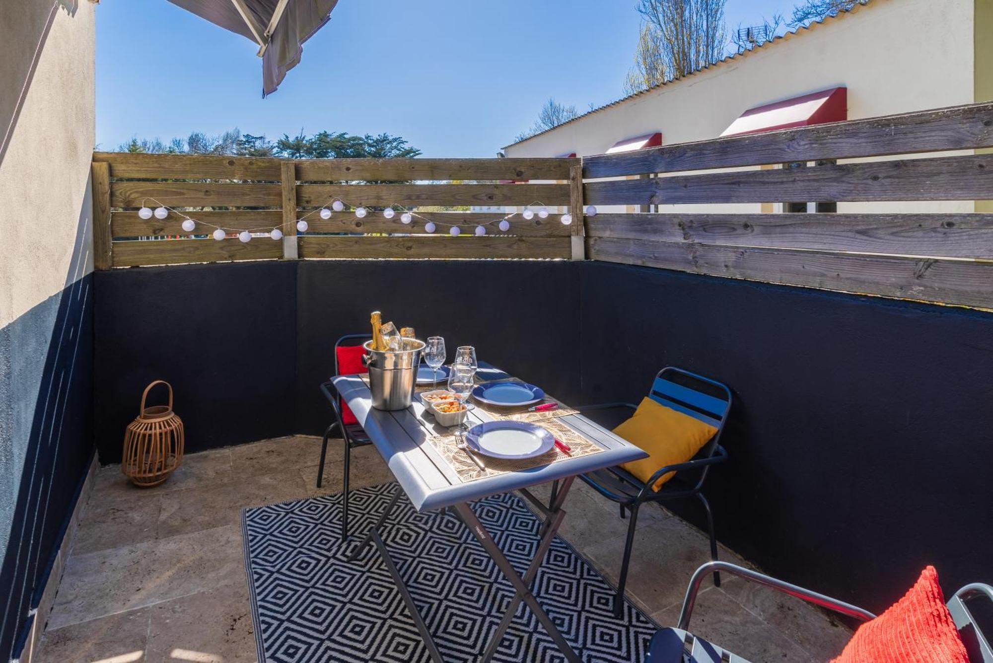 Appartement La Baule Pornichet Terrasse - Cuisine - Calme - Wifi - Parking Gratuit Eksteriør bilde